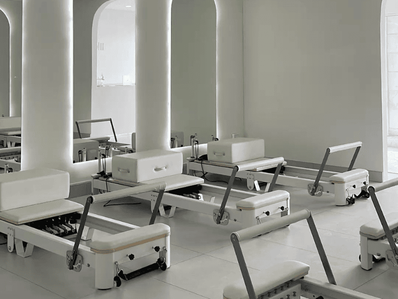 Aluminum folding pilates reformer sale for studio
