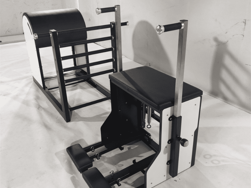 Pilates chair and ladder barrel