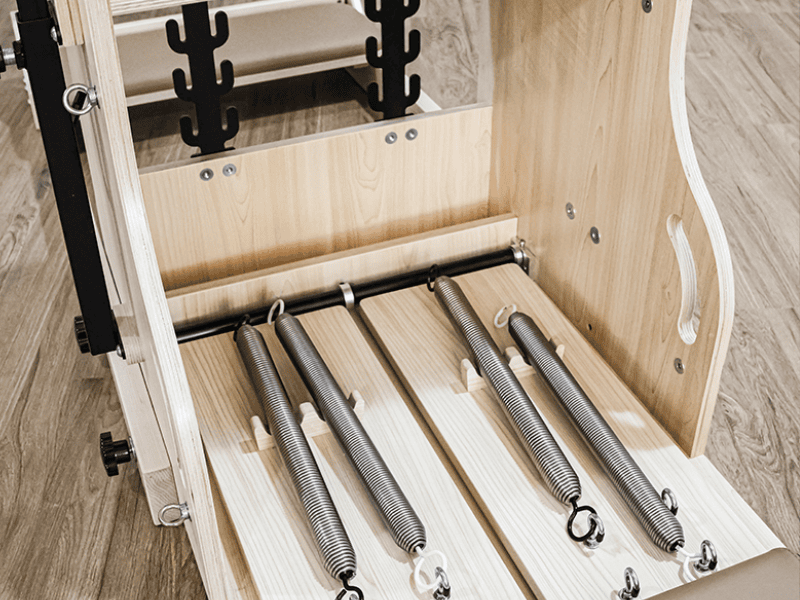 Commercial Pilates chair and ladder barrel equipment