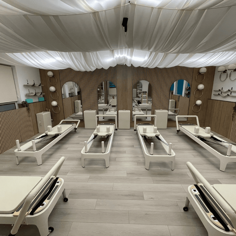 Pilates reformer manufacturer specializing in studio-grade machines