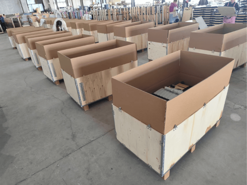 Factory packaging reformers with protective foam and carton