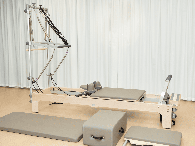 wooden reformer with tower